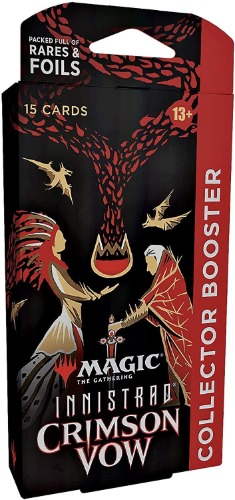 Magic: The Gathering Innistrad: Crimson Vow Collector Booster, 15 Magic Cards