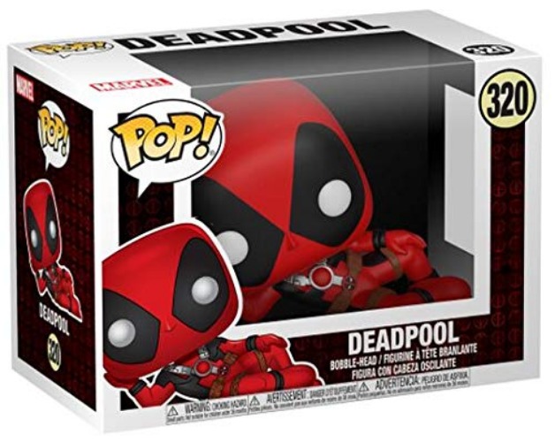 Funko Deadpool - Bobble Head POP N° 320 - Lazy Deadpool