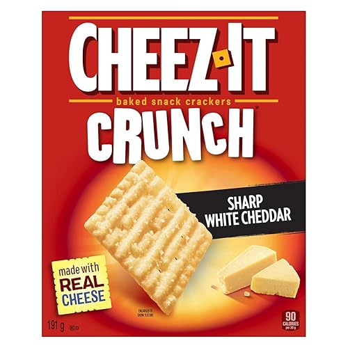 Cheez-It Crunch, Sharp White Cheddar, 191 Grams - Sharp White Cheddar