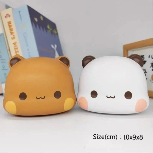 Bubu Dudu Cute Squishy Stress Relief Toy Set - 2pcs