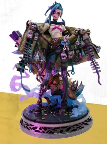 Arcane Champion Jinx 1/7 Scale Statue | Riot Games Store