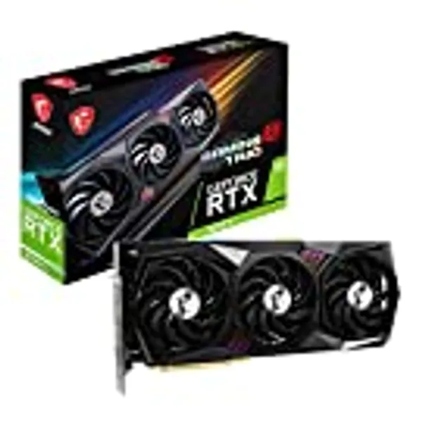 MSI Gaming GeForce RTX 3070 Ti 8GB GDRR6X 256-Bit HDMI/DP Nvlink Torx Fan 3 Ampere Architecture OC Graphics Card (RTX 3070 Ti Gaming X Trio 8G)