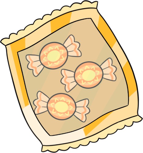 Sundrop Candy Shaker Pin