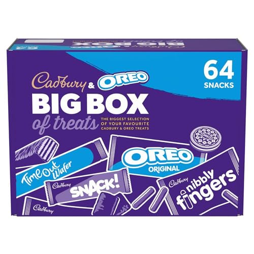 Cadbury & OREO 64 Big Box of Treats, Assorted Chocolates, 1790 g - Mixed Box