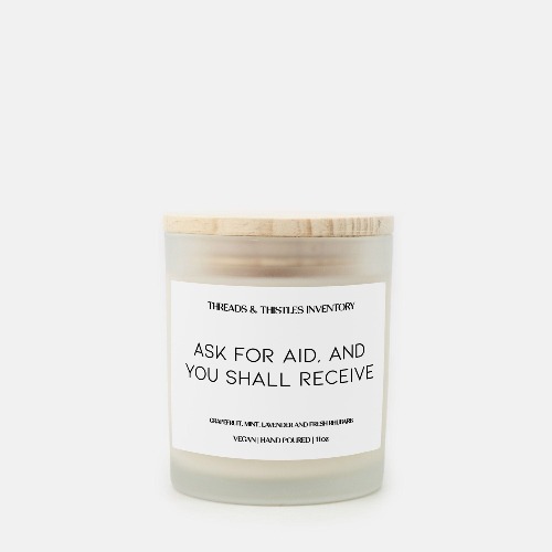 Ask for Aid | 11oz Candle | Valorant - Lemon Verbena