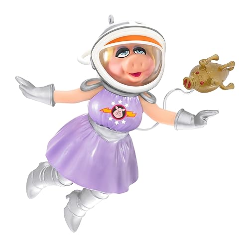 Hallmark Keepsake Christmas Ornament 2024, Disney The Muppets First Mate Piggy and The Swinetrek, Gifts for Muppets Fans