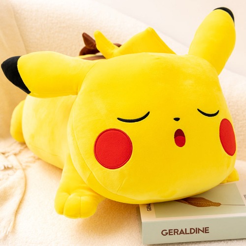 Pikachu Plushies (3 Variants, 3 Sizes) - Sleepy / 18" / 45 cm
