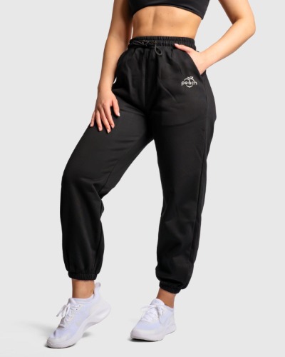 Black Energize Sweatpants - Peach 