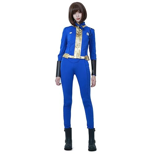miccostumes Women's Survivor Cosplay Two-Piece Costume Jacket Pants - Medium