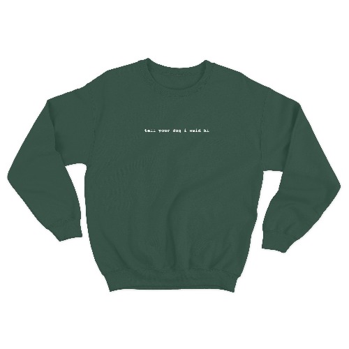 Classic Crewneck - Dark Green | 3XL