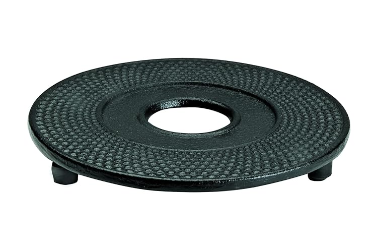 IBILI Flat Racks, 13 cm, Cast Iron, Black