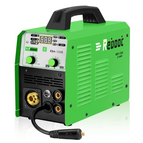 Reboot MIG-lasser MIG160 gas/gasloos 230V 1kg / 5kg MIG/MMA/Lift TIG-lasser 4 in 1 fluxkern/massieve draad MIG inverter lasmachine MMA MIG MAG