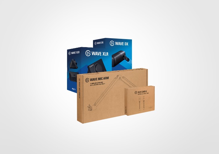 elgato Wave DX full XLR audio setup