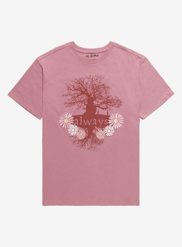 Harry Potter Always Floral T-Shirt - BoxLunch Exclusive