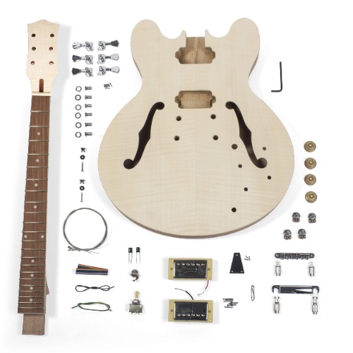 StewMac Build Your Own DIY 335-Style Electric Guitar Kit - 