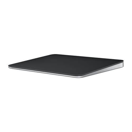 Apple Magic Trackpad: Wireless, Bluetooth, Rechargeable. Works with Mac or iPad; Multi-Touch Surface - Black - Black