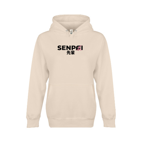 ADV SENPAI HOODIE - LIGHT - M / Pale Pink