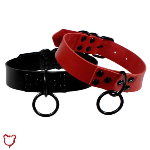 PU Leather Choker - black / 60cm / Necklaces