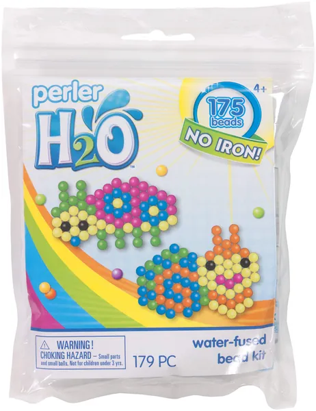 Perler Beads Ladybug and Snail H2O Fuse Beads Kit, 179pcs - Ladybug