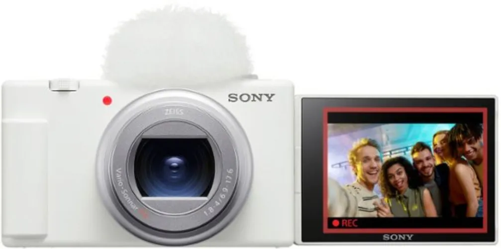 Sony - ZV1 II 20.1-Megapixel Digital Camera for Content Creators and Vloggers - Black