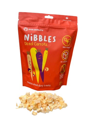 Nibbles Freeze-Dried Diced Carrots