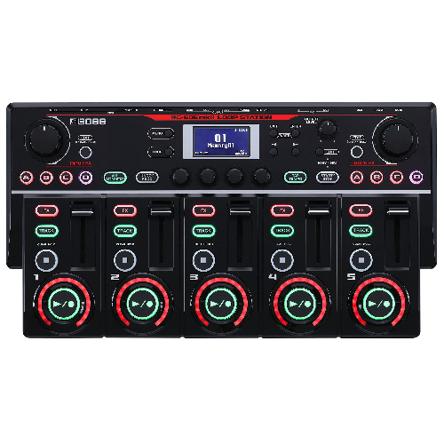 BOSS RC-505MKII Loop Station – The Industry Standard Tabletop Looper, Updated and Enhanced. Class-leading sound quality. Five simultaneous stereo phrase tracks. Input FX and Track FX sections.