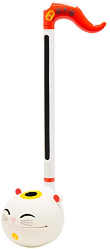 Otamatone Classic Lucky Cat [Officially Licensed] Japanese Character Electronic Musical Instrument Portable Synthesizer from Japan Maywa Denki for Children Kids and Adults Gift - Lucky Cat