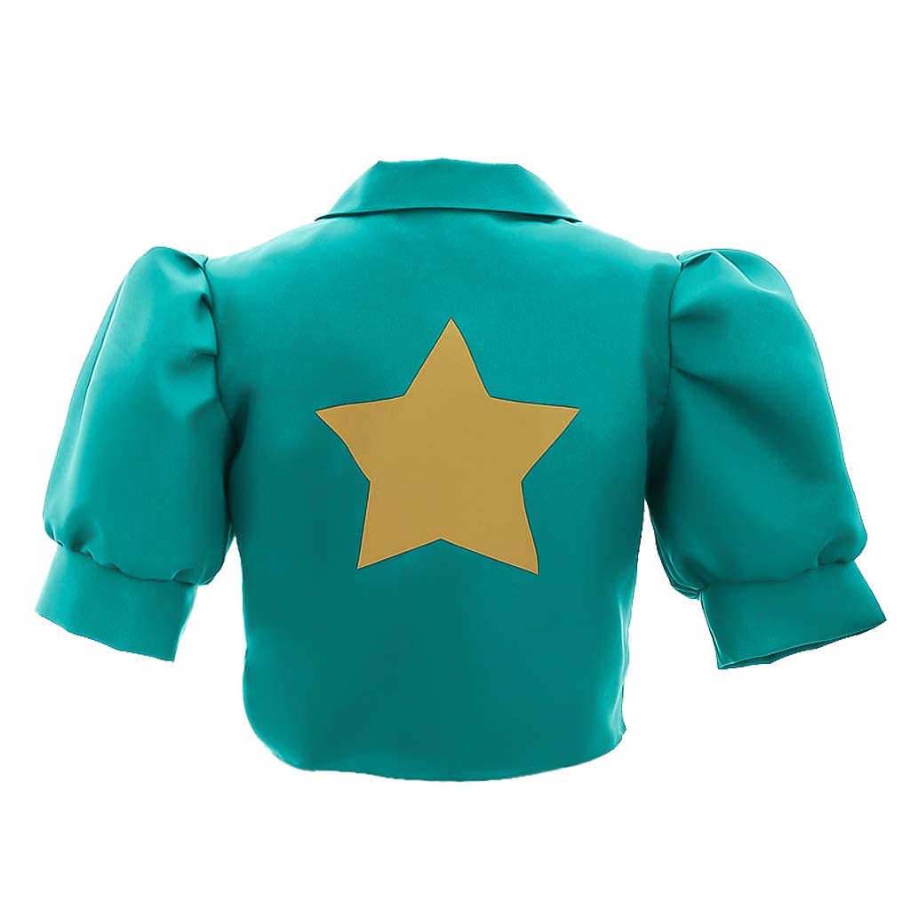 Women's Steven Pearl green Coat Jacket Uniform Pearl Cosplay Costume - Medium