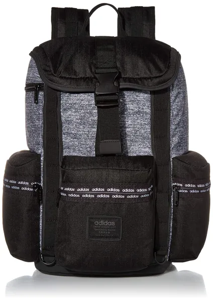 adidas Kantan Backpack, Jersey Onix Grey/Black, One Size - Jersey Onix Grey/Black One Size