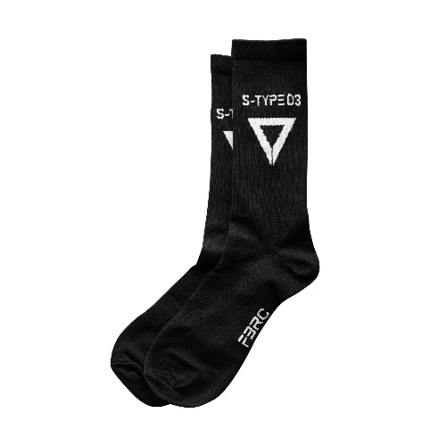 Fabric of the Universe Graphic Fashion Crew Socks - Black S-type 03
