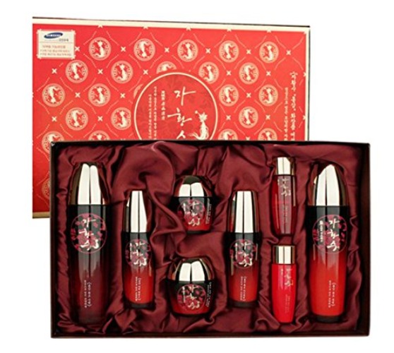 [JAHWANGSU] Red Ginseng Skin Care 6pcs Set/Elastic,moisturize/Korean Cosmetics - 