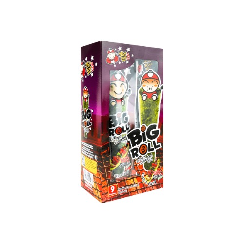 Big Roll Grilled Seaweed Roll BBQ Flavor 9pc - BBQ Flavor