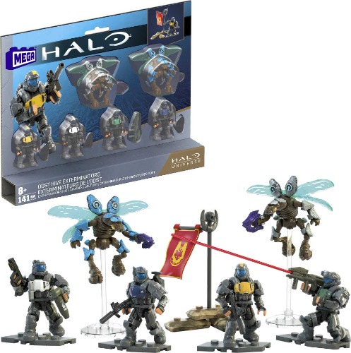 Mega Halo ODST HHC37 Universe Exterminators Hive byggsats från 8 år 141 stycken