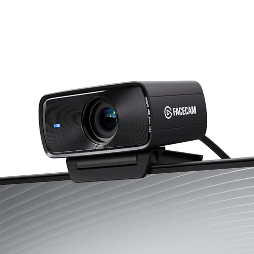 Elgato Facecam MK.2 – 1080p60 Full HD Webcam, Ultra Low-Latency Streaming, Pro Low-Light Performance, Lifelike Colors, DSLR-Style App Control, HDR & Cinematic FX, for Zoom/Teams, Works with PC/Mac