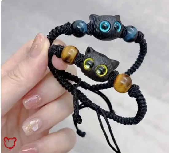 Black Cat Couple Bracelets - 2PCS