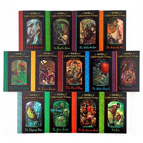 [13 Books] A Series of Unfortunate Events by Lemony Snicket