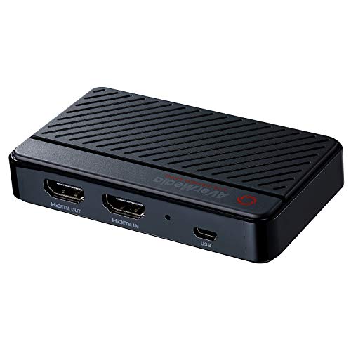 AVerMedia Live Gamer Mini Capture card, Video Stream and Record Gameplay in 1080p60 with HDMI pass-thru, Plug & Play, on OBS, Xbox series x/s, PS5, Nintendo Switch, Windows 11 / MacOs12 (GC311) - 1080p60 hardware encoder