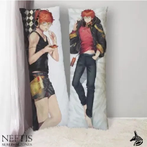 Mystic Messenger 707 Anime Dakimakura Funda Para Almohada