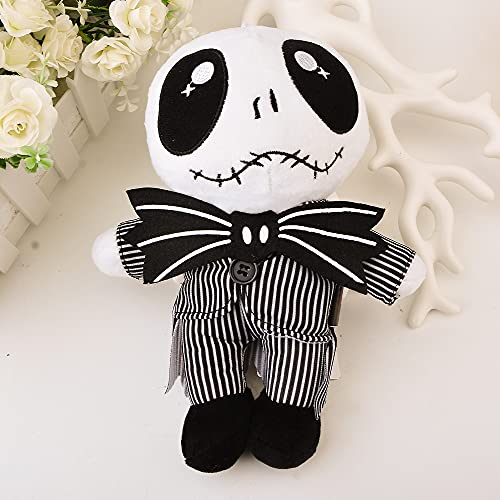 Dewanxin Nightmare Before Christmas Plush Stuffed Jack Skellington 8" Plush Doll