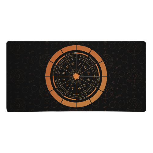 Horoscope Wheel Gaming Mousepad/Battlemat - 36″×18″