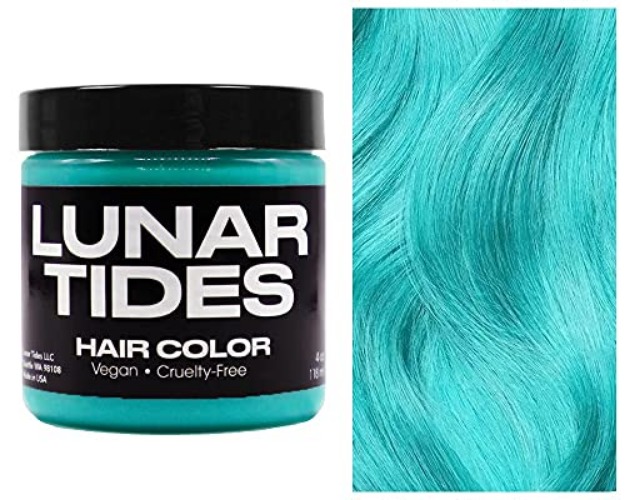 Lunar Tides Semi-Permanent Hair Color (43 colors) (Sea Witch, 4 fl. oz.) - 4 Fl Oz (Pack of 1) - Sea Witch