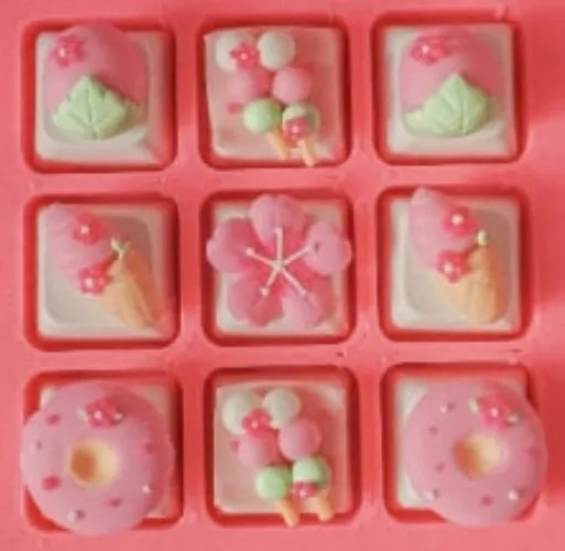 (6 pcs) Sakura Treats/Mochi/Donut/Wagashi Keycaps for Mechanical Keyboard