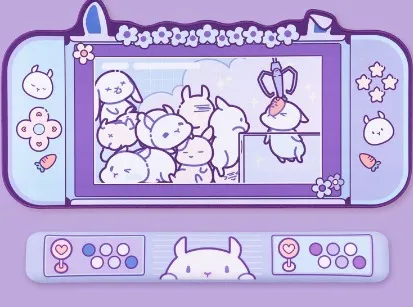 Large Cute Bunny Mousepad