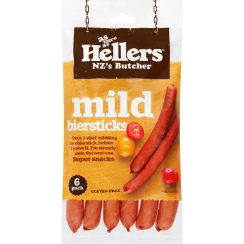 Hellers Mild Biersticks 168g