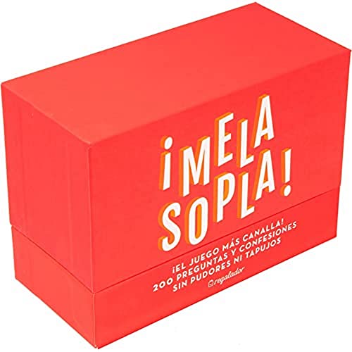 Me la sopla - Juego de Mesa más Divertido y canalla para Adultos, 200 Preguntas y confesiones sin pudores ni tapujos, 2-22 jugadores
