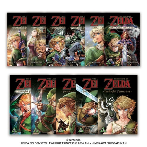 The Legend of Zelda: Twilight Princess Complete Box Set: Includes volumes 1-11 with premium