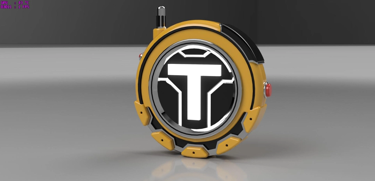 Teen Titans Communicator 3D Model