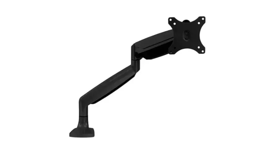 Mount-It! - Single Monitor Arm Desk Mount - Black