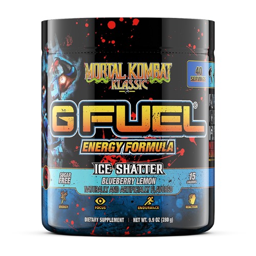 G FUEL x Mortal Kombat Klassic Collection Energy Drink Mix - Ice Shatter Klassic Energy Tub