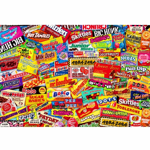 ANDSTON Jigsaw Puzzles For Adults 1000 Piece Jigsaws Puzzles 1000 Piece Puzzles For Adults Kids Crazy Candy Puzzle Games Toys Gift for Home Decoration (29.5"x 19.7")
